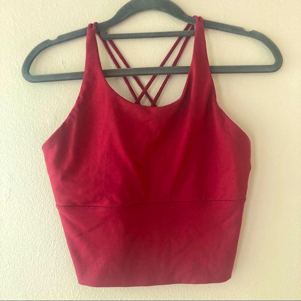 Fitted Crop Top/Bra